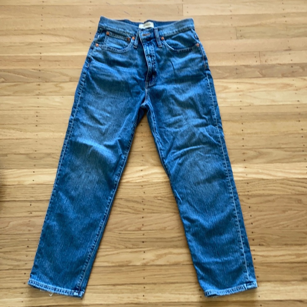 Madewell classic straight jean